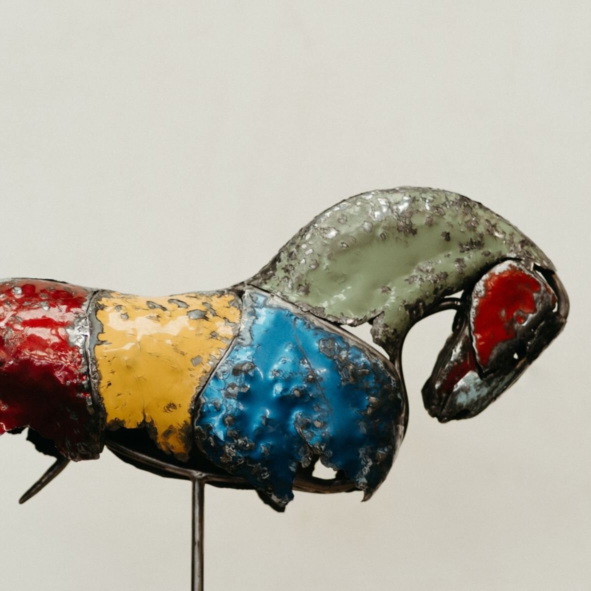 Horse Metal Art Sculpture - Carousel Horse | Ollie Holman Horse Metal Art Sculpture - Carousel Horse | Ollie Holman